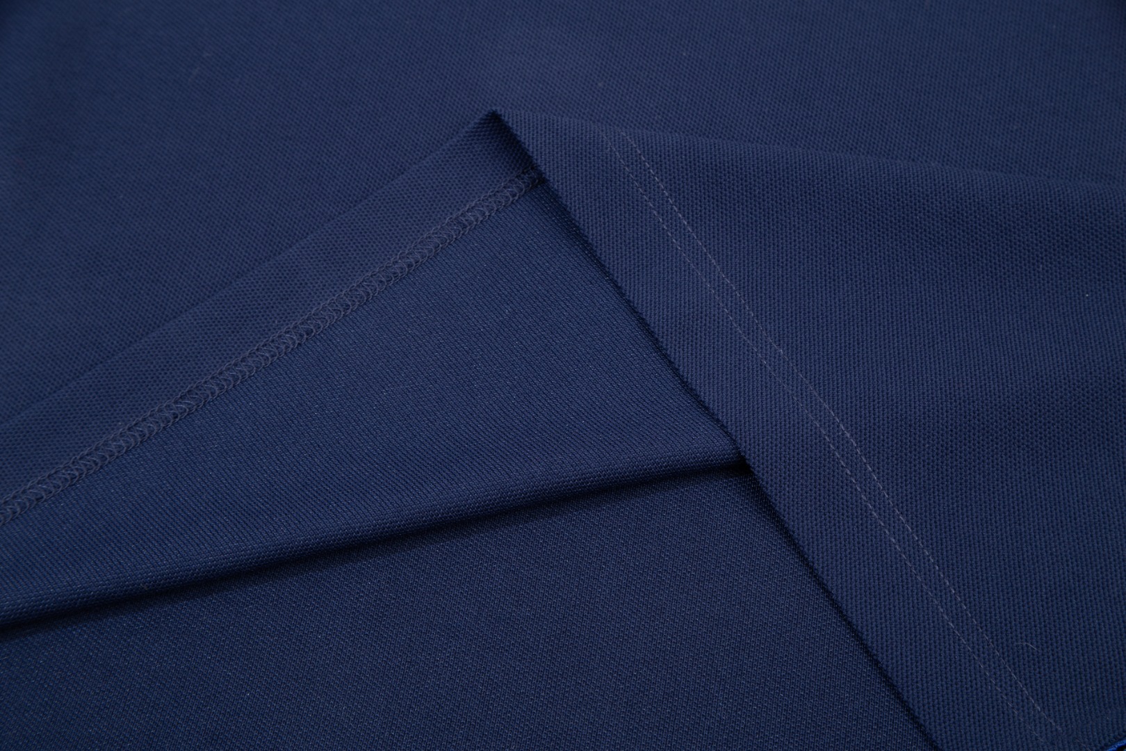 Moncler New Logo-Embroidered Lapel Long-Sleeve Polo Shirt