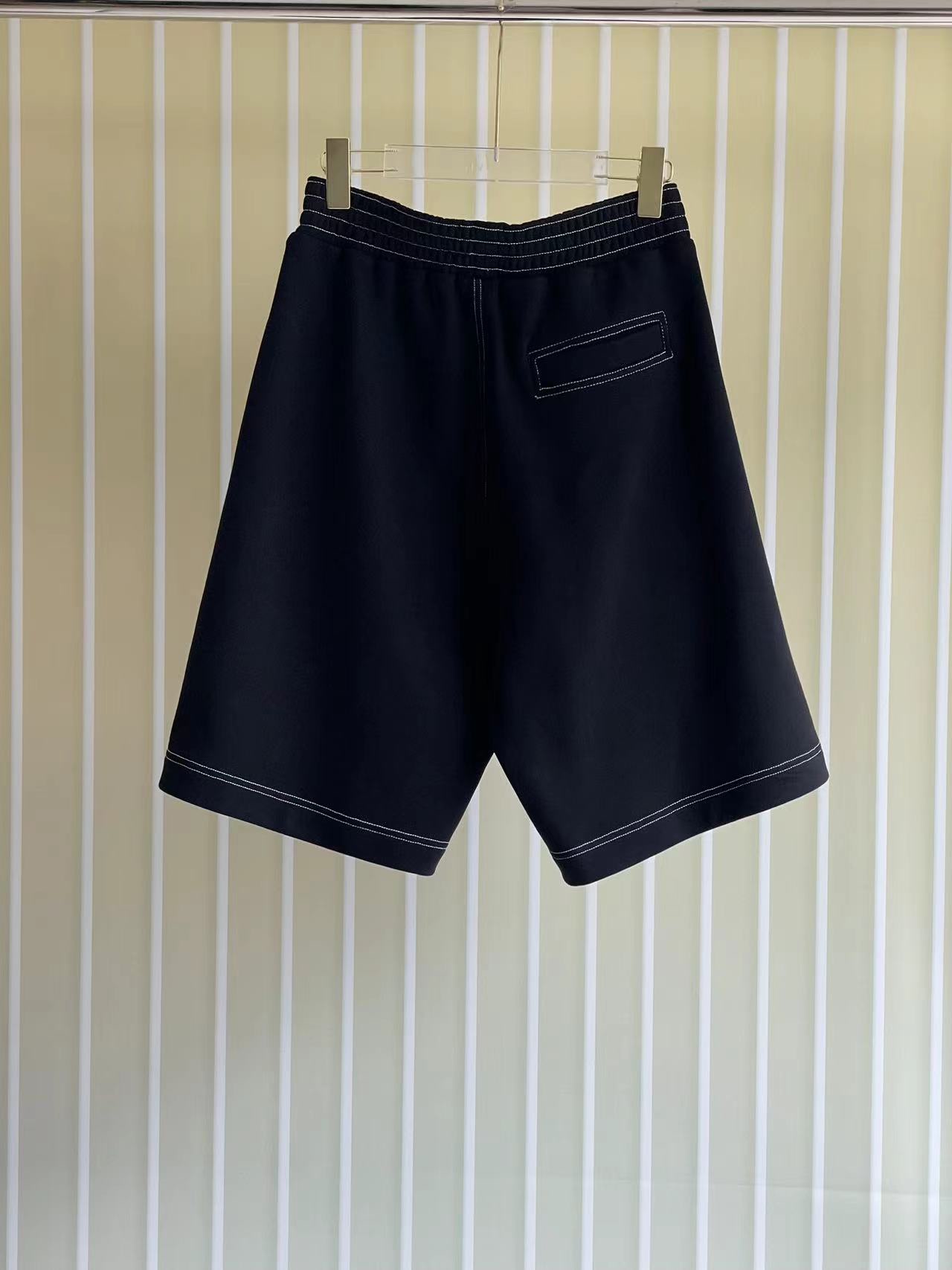 Givenchy 4G Logo Contrast-Stitch Shorts