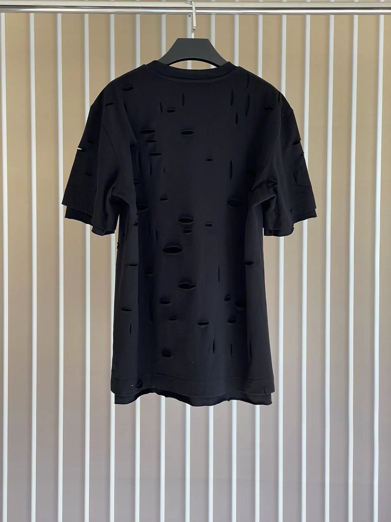 Givenchy Distressed Logo Oversized T-Shirt