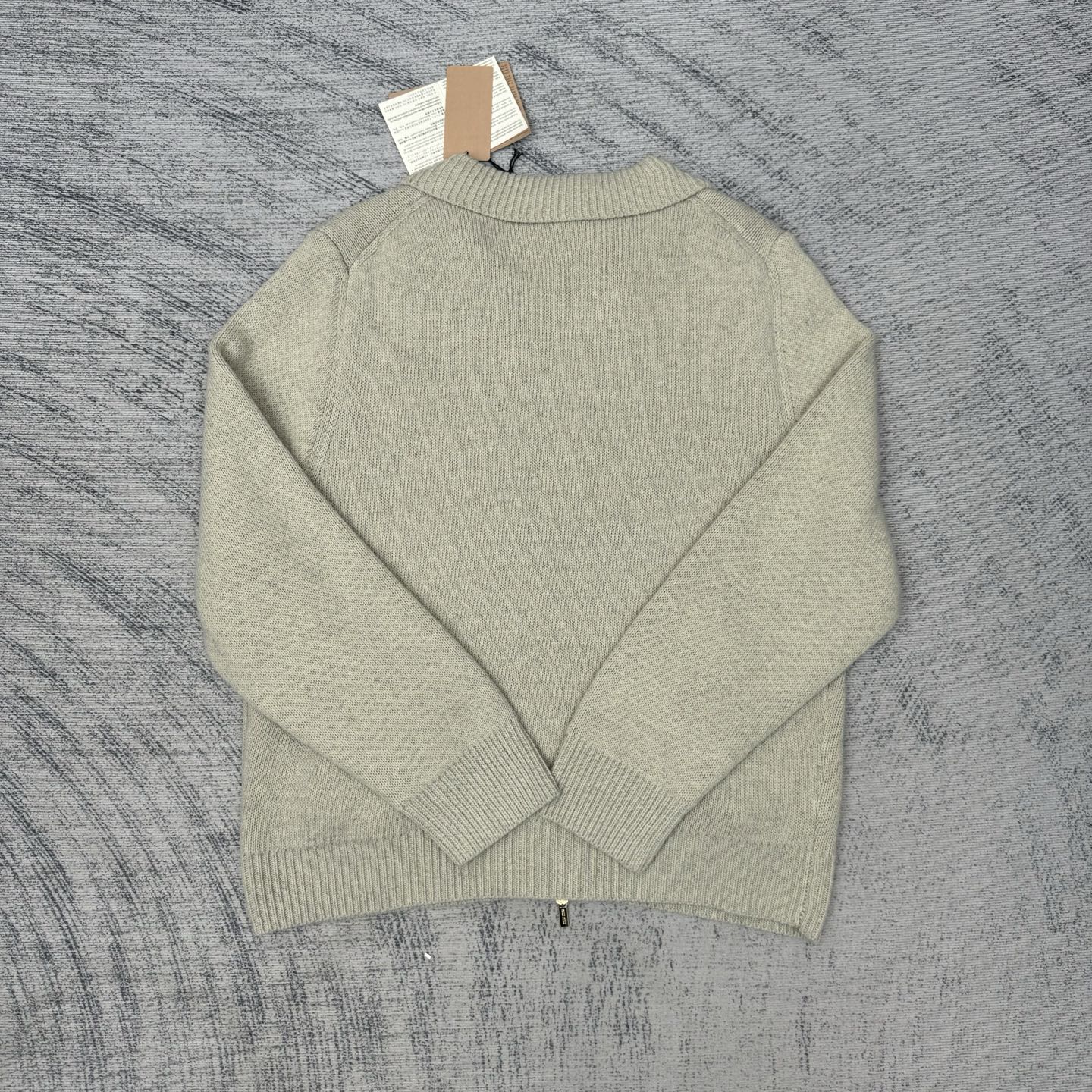 Miu Miu 25FW Wool Zip-Up Sweater