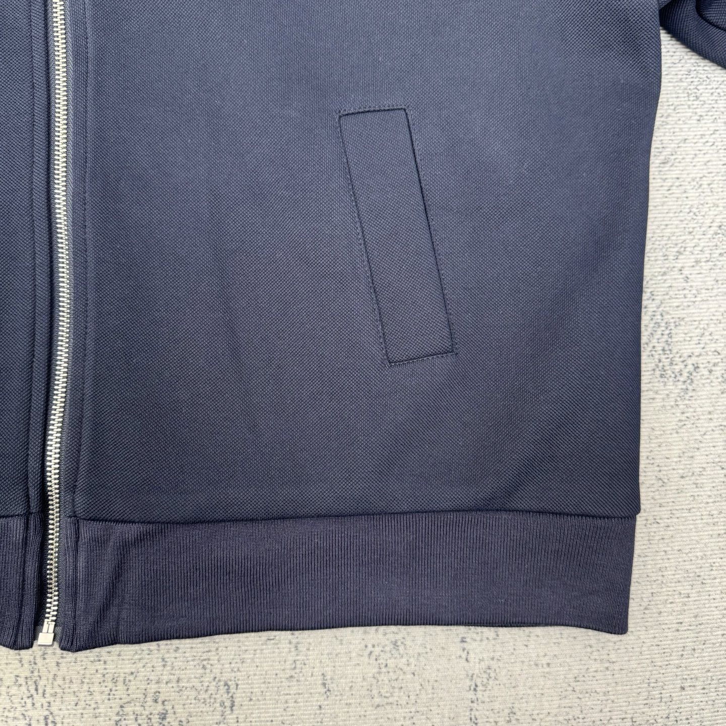 Miu Miu 25SS Letter-Embroidered Piqué Collared Jacket