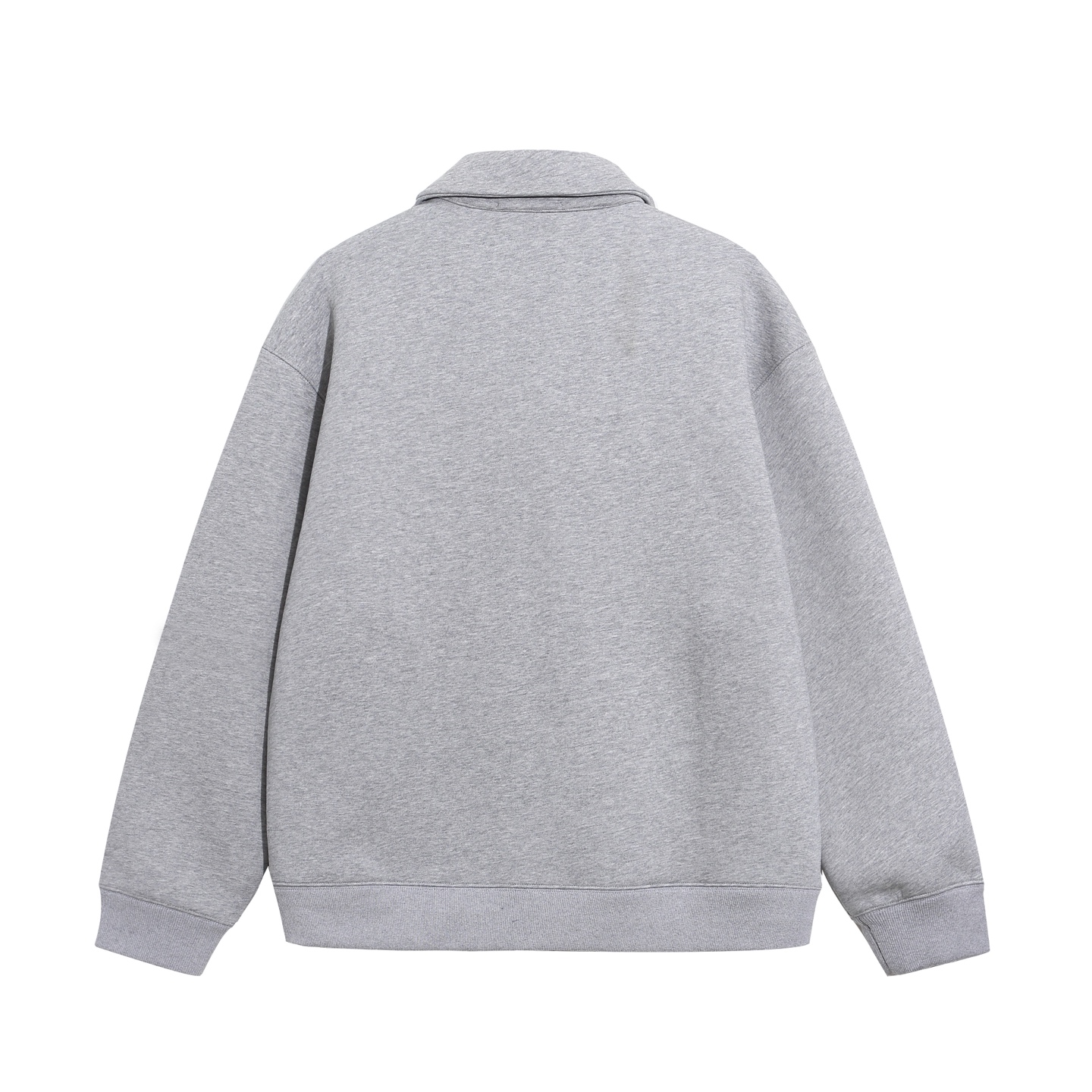 MiuMiu Oversized Fit Embroidered Logo Collared Zip Women's Casual Jacket