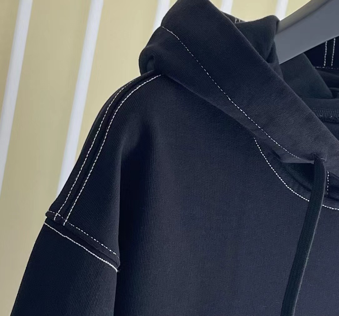 Givenchy 4G Logo Contrast-Stitch Hoodie