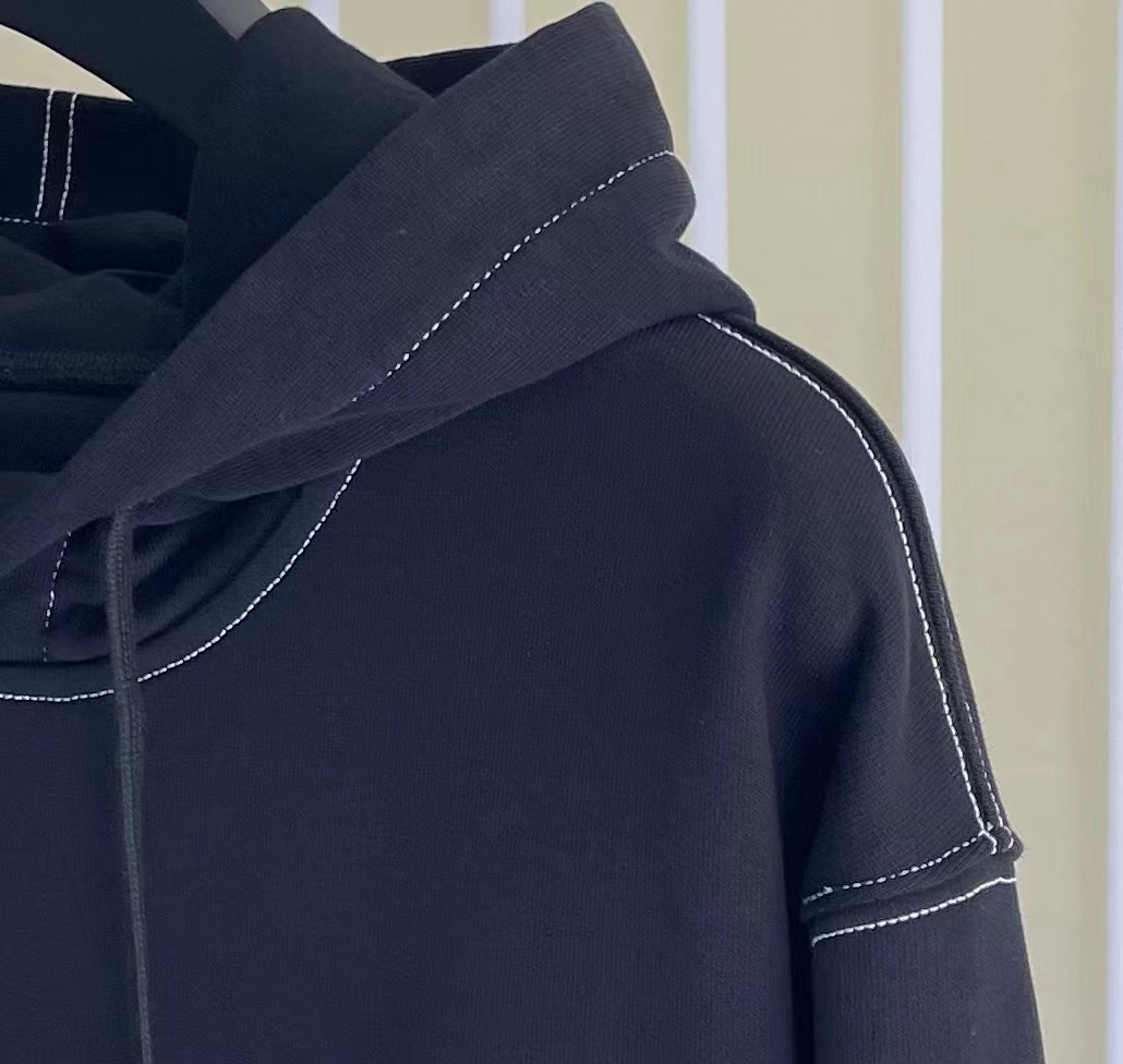 Givenchy 4G Logo Contrast-Stitch Hoodie