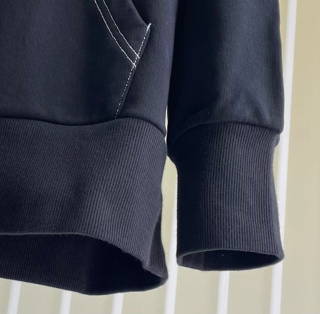 Givenchy 4G Logo Contrast-Stitch Hoodie