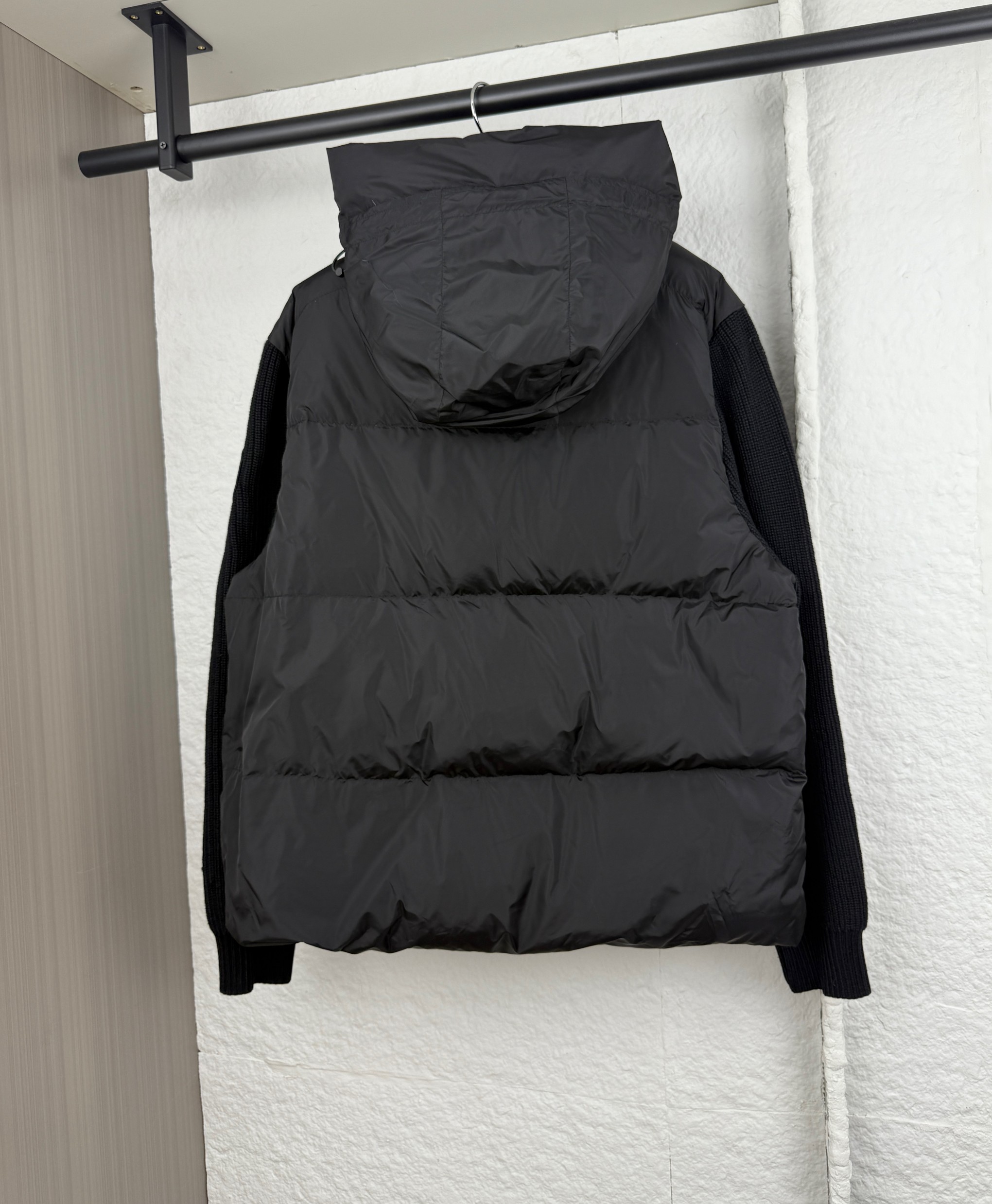 Canada Goose Black Label Knit Paneled Unisex Down Jacket