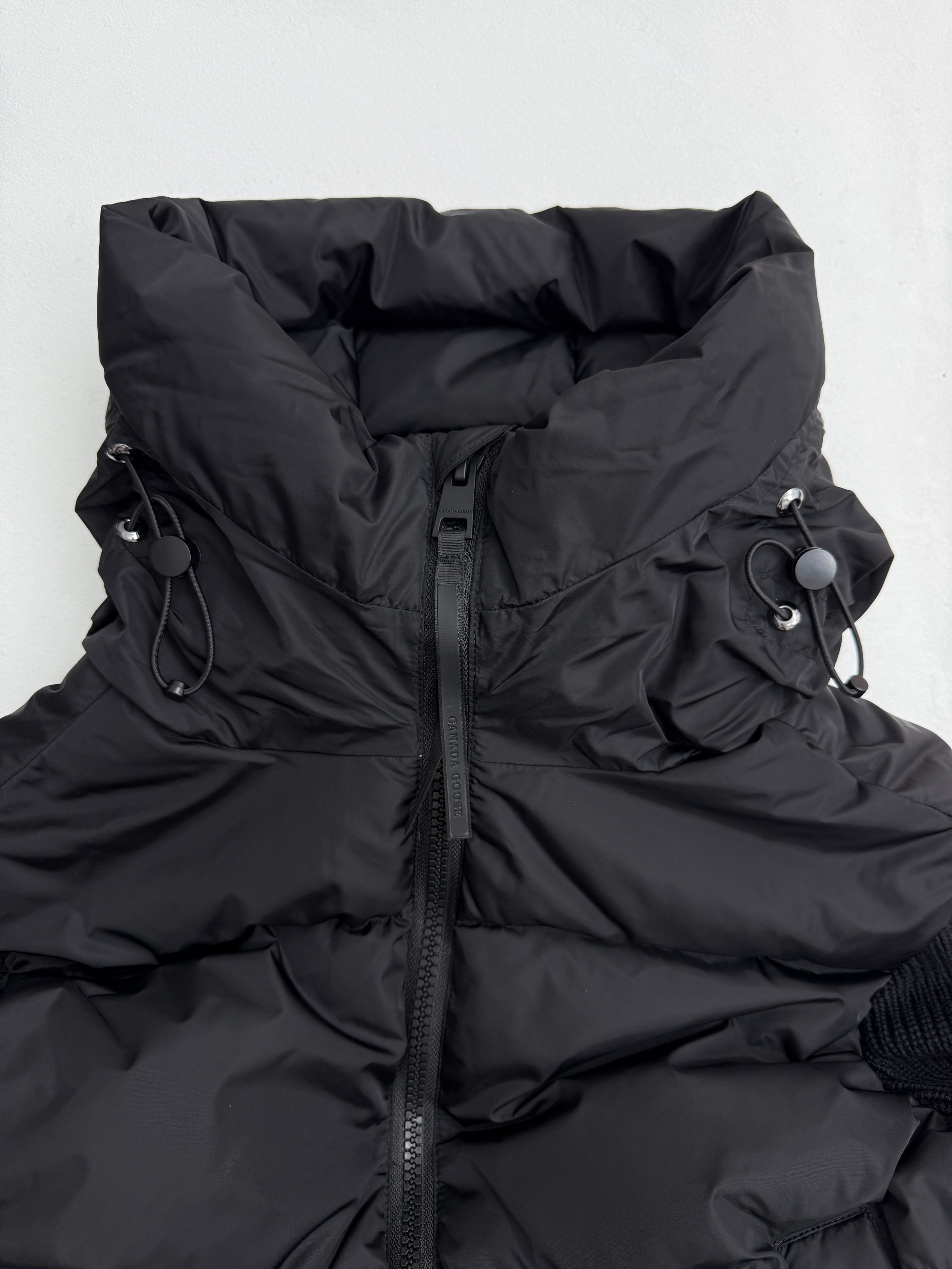 Canada Goose Black Label Knit Paneled Unisex Down Jacket