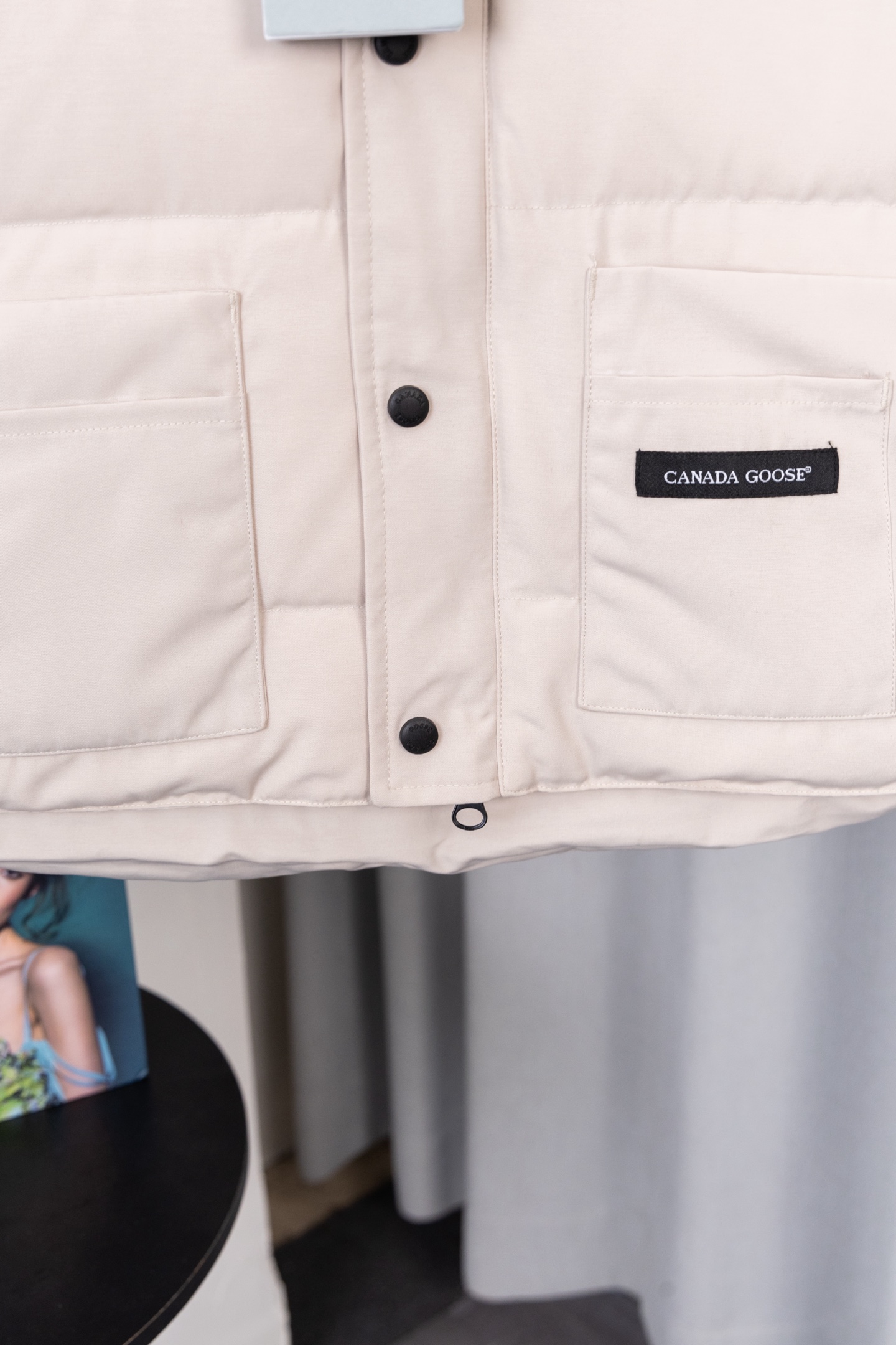 Canada Goose Stand-Collar Multi-Pocket Warm Down Vest