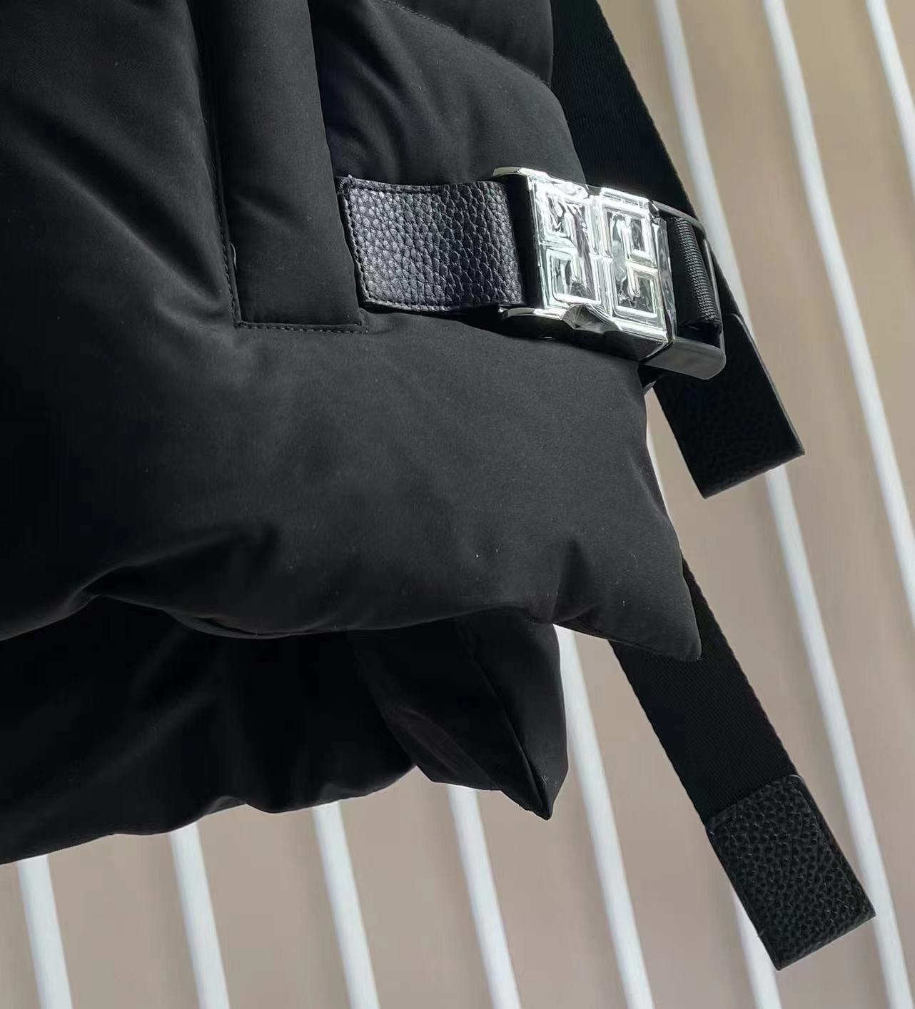 Givenchy 4G Buckle Puffer Vest