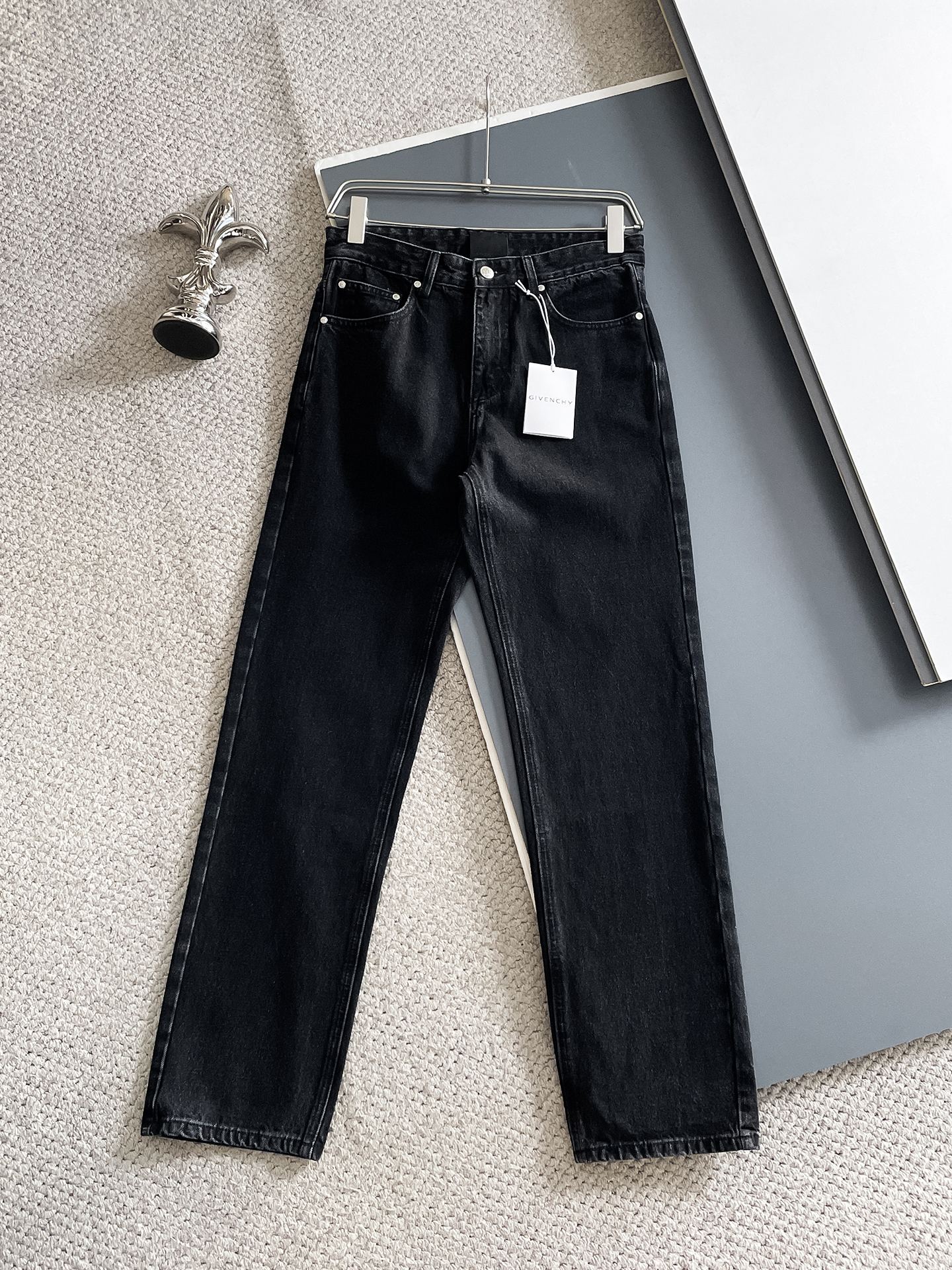 Givenchy Beach Club 52 4G Logo Denim Jeans