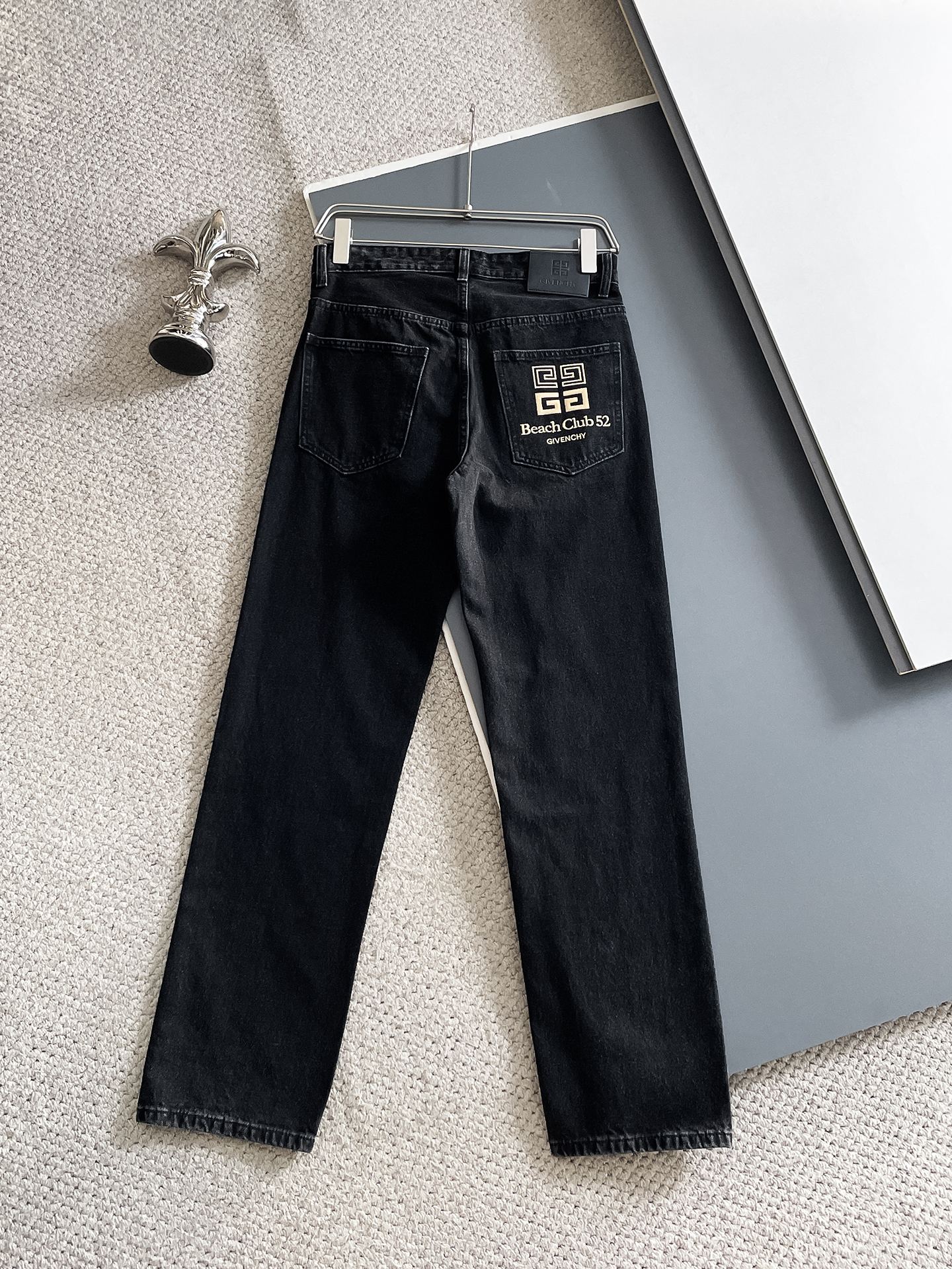 Givenchy Beach Club 52 4G Logo Denim Jeans