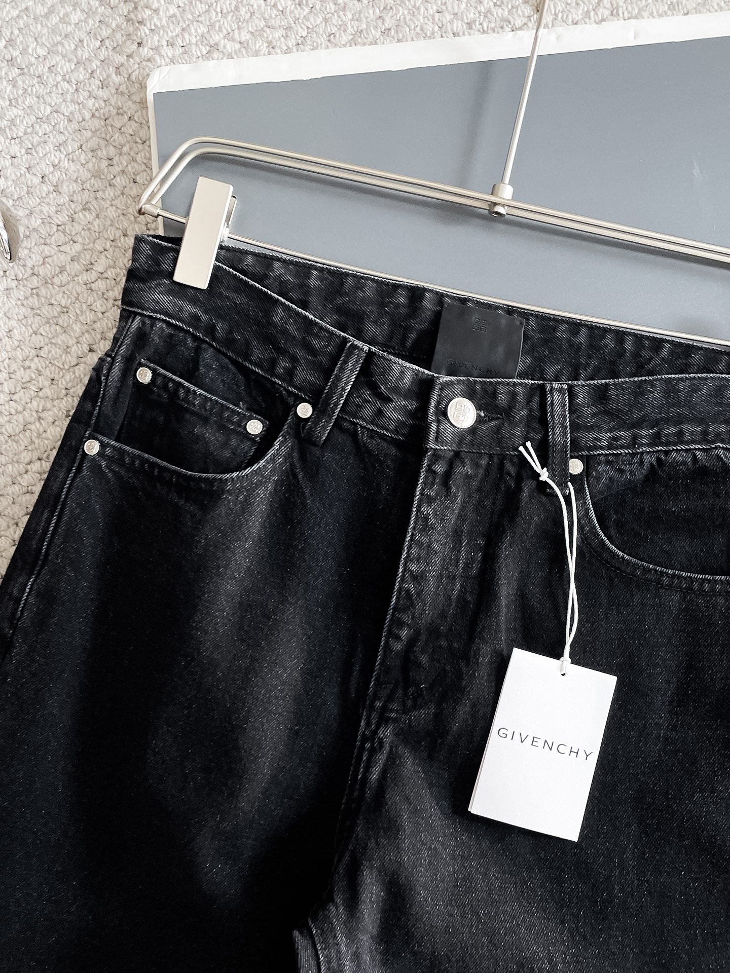 Givenchy Beach Club 52 4G Logo Denim Jeans