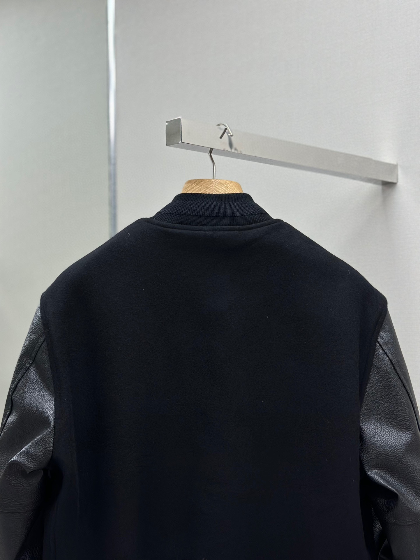 Givenchy Wool & Leather Varsity Jacket
