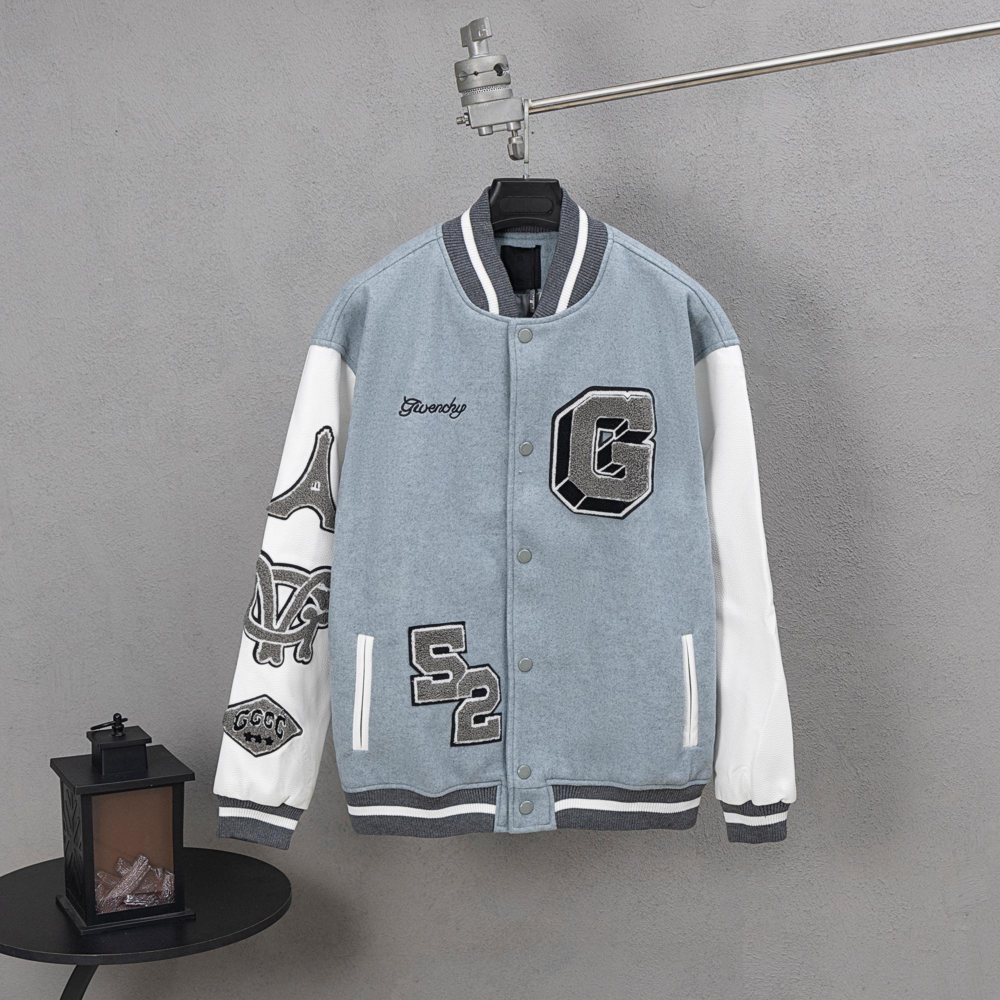 Givenchy Beach Club 52 Patch Varsity Jacket