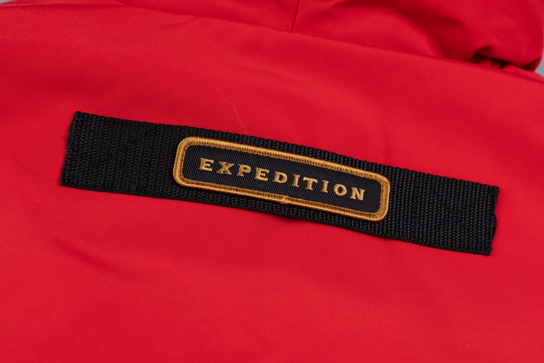 Canada Goose Fur-Lined Collar Multi-Pocket Cold-Resistant Parka Down Jacket