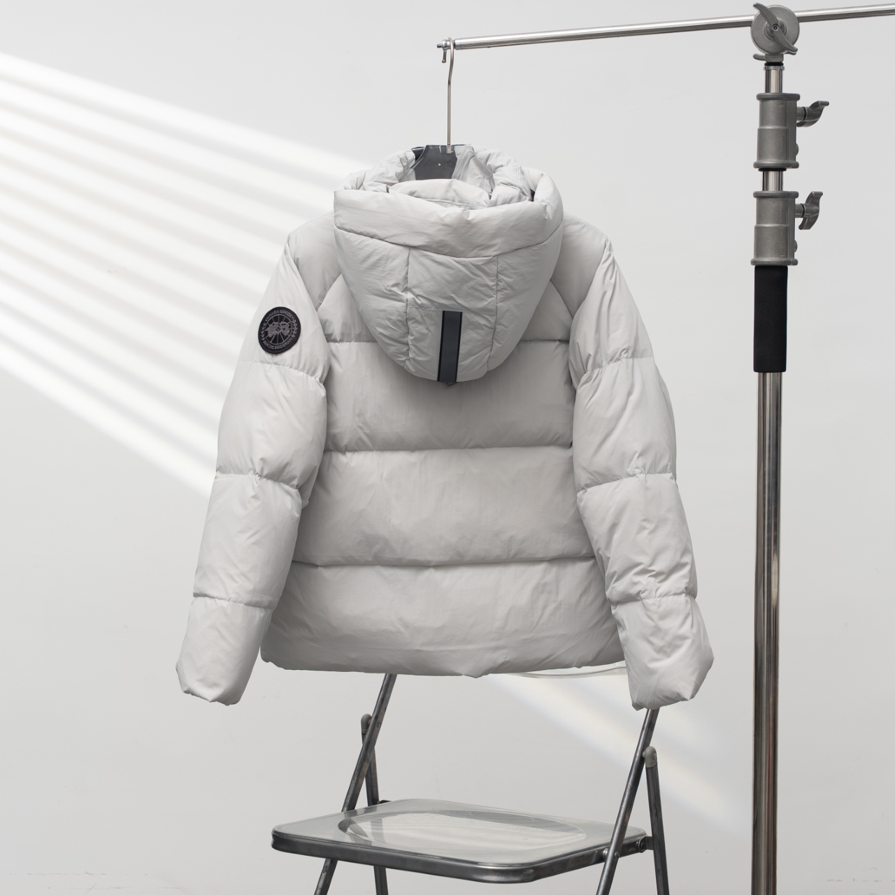 Canada Goose Hooded Down Jacket Worn by Ouyang Nana