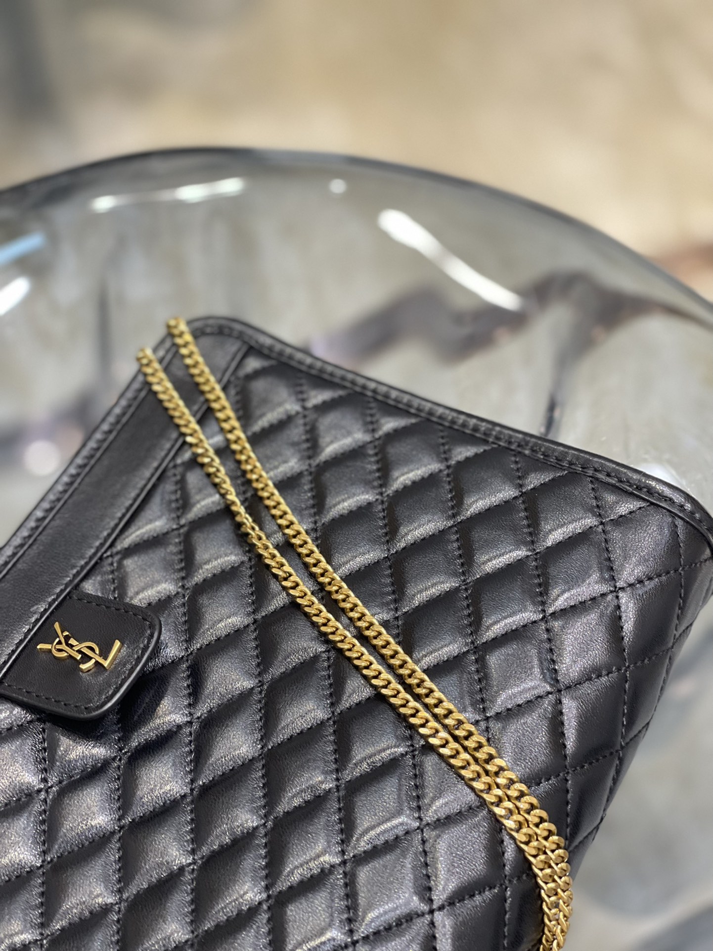 YSL  Pinchouble Bag_Chain/Clutch Style No.: 657361 Dimensions: 23X16X5CM