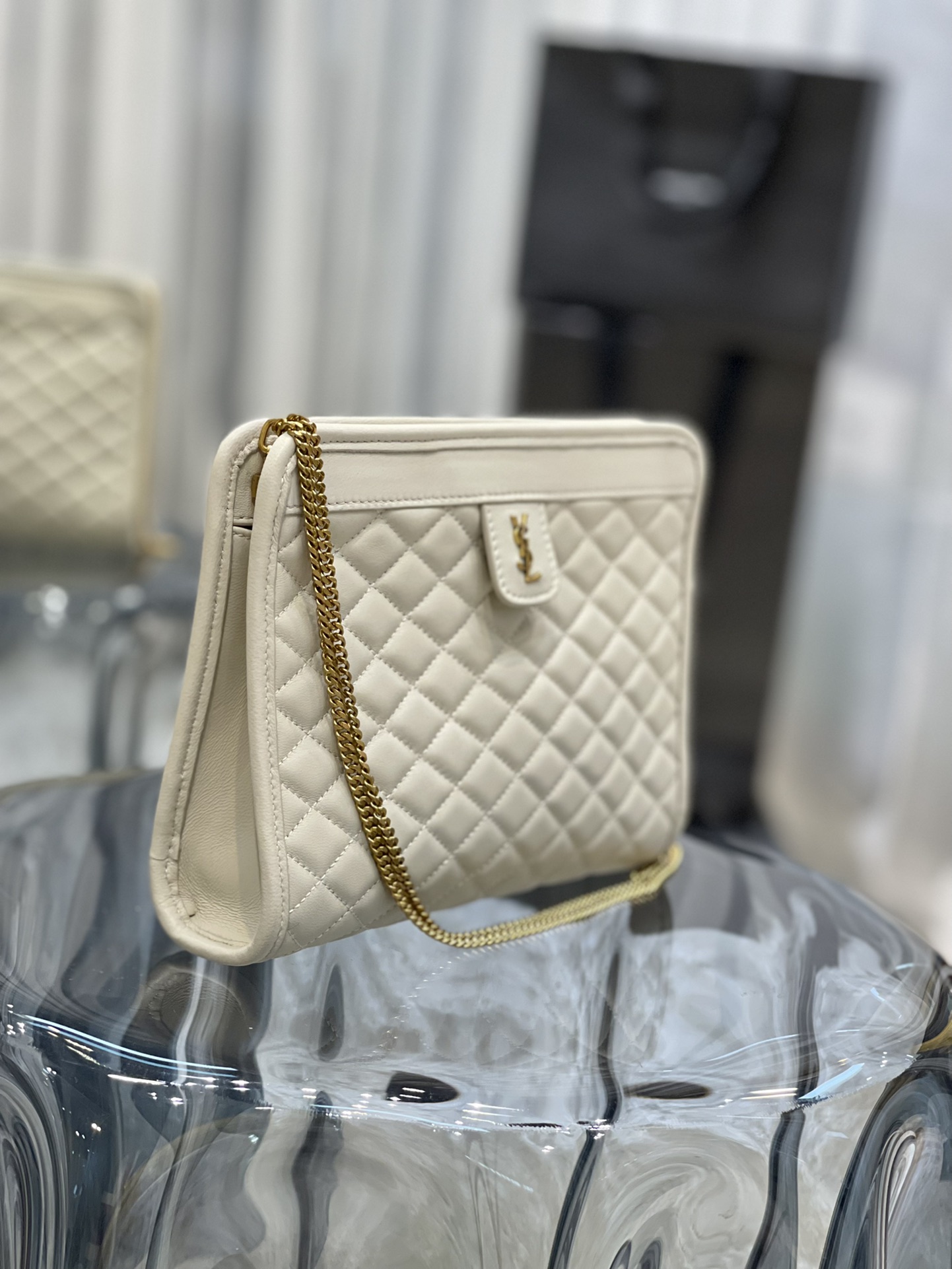 YSL  Pinchouble Bag_Chain/Clutch Style No.: 657361 Dimensions: 23X16X5CM