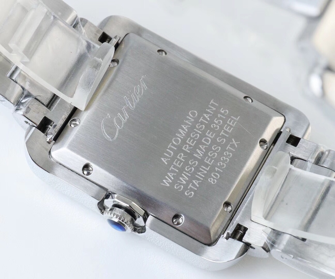 Cartier Tank Stardust Automatic 35mm × 11mm – Premium Stainless Steel Luxury Men’s Watch