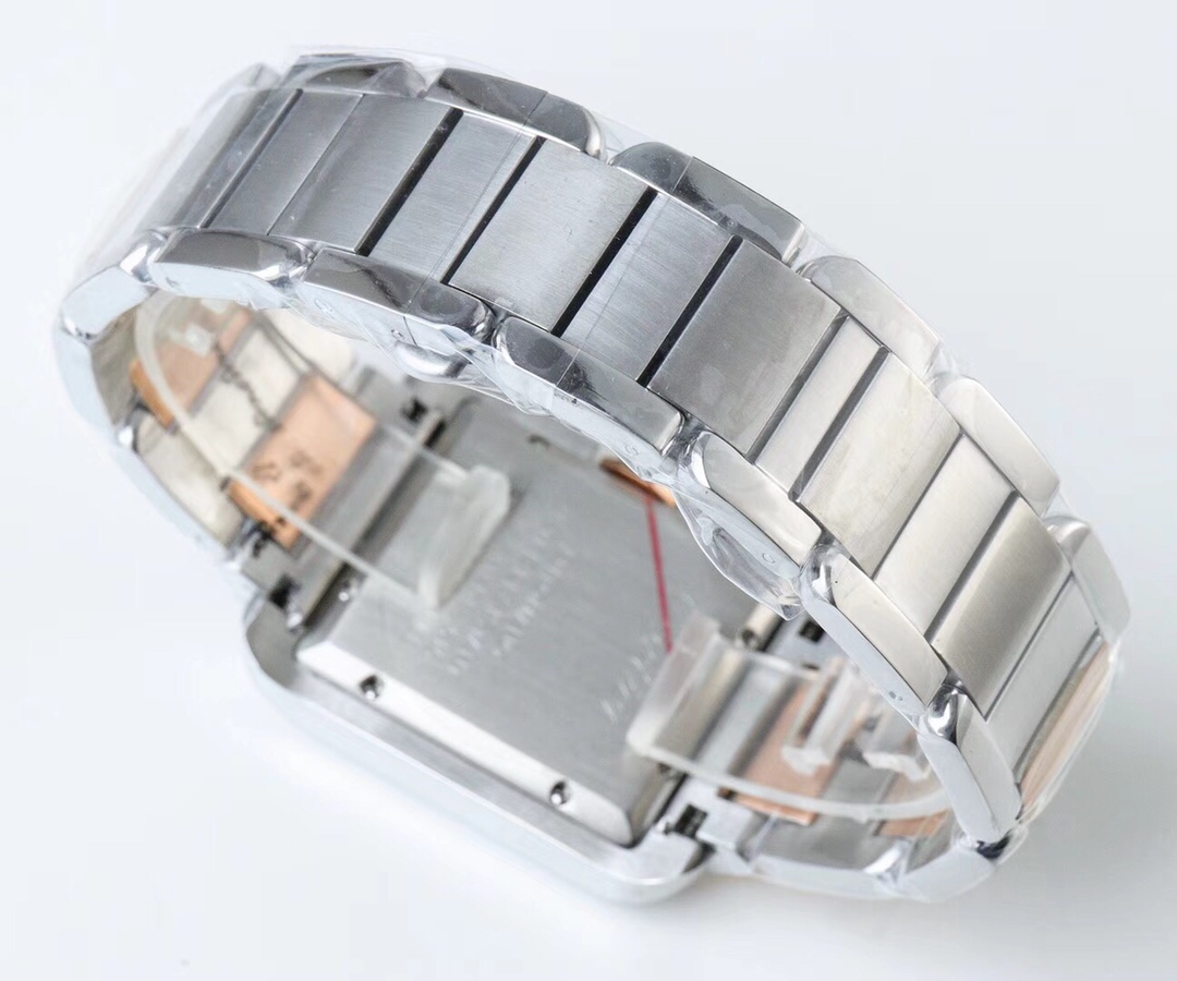 Cartier Tank Stardust Automatic 35mm × 11mm – 316L Steel Luxury Men’s Watch with Sapphire Crystal and Swiss-Level Waterproof Design