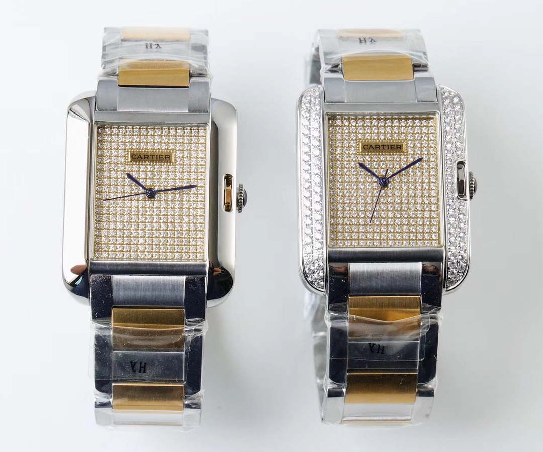 Cartier Tank Stardust Automatic 35mm × 11mm – 316L Steel Men’s Watch with Sapphire Crystal, Exhibition Caseback, and Swiss-Grade Waterproof Performance