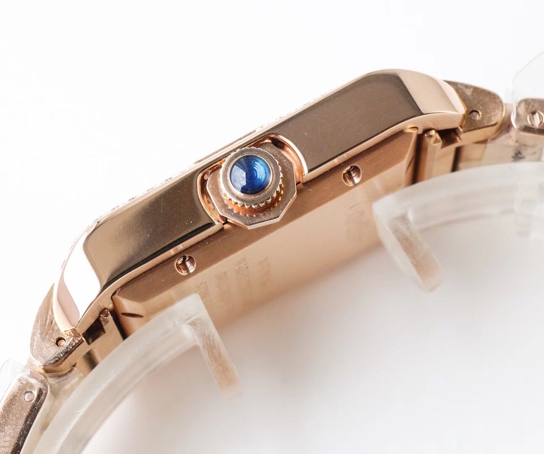 Cartier Tank Stardust Automatic 35mm × 11mm – 316L Steel Men’s Watch with Sapphire Crystal, Exhibition Back, and Swiss-Grade Waterproof Craftsmanship