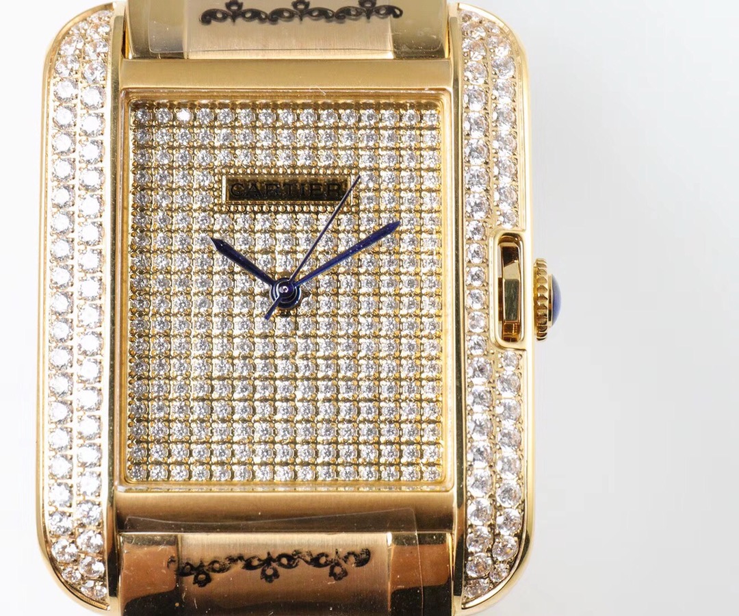 Cartier Tank Stardust Automatic 35mm × 11mm – Luxury 316L Steel Men’s Watch with Sapphire Crystal, Open Caseback & Enhanced Waterproof Performance