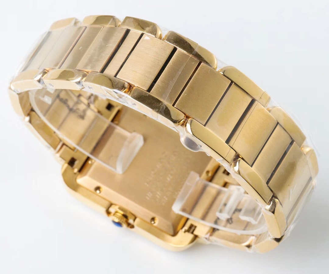 Cartier Tank Stardust Automatic 35mm × 11mm – Luxury 316L Steel Men’s Watch with Sapphire Crystal, Open Caseback & Enhanced Waterproof Performance