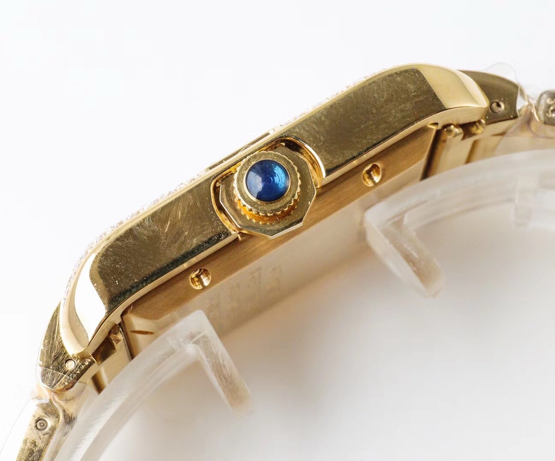 Cartier Tank Stardust Automatic 35mm × 11mm – Luxury 316L Steel Men’s Watch with Sapphire Crystal, Open Caseback & Enhanced Waterproof Performance