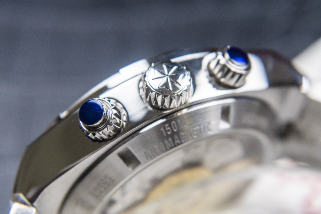 Vacheron Constantin Anti-Magnetic Chronograph Mechanical Movement Stainless Steel Brown Dial Overseas Collection Watch 41mm Diameter 