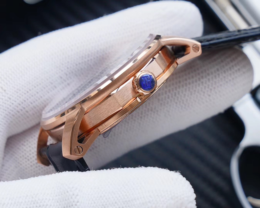 AUDEMARS PIGUET Jules Audemars Dress Watch - 39mm, 18K Rose Gold, Black Dial, Date Window, Swiss Made