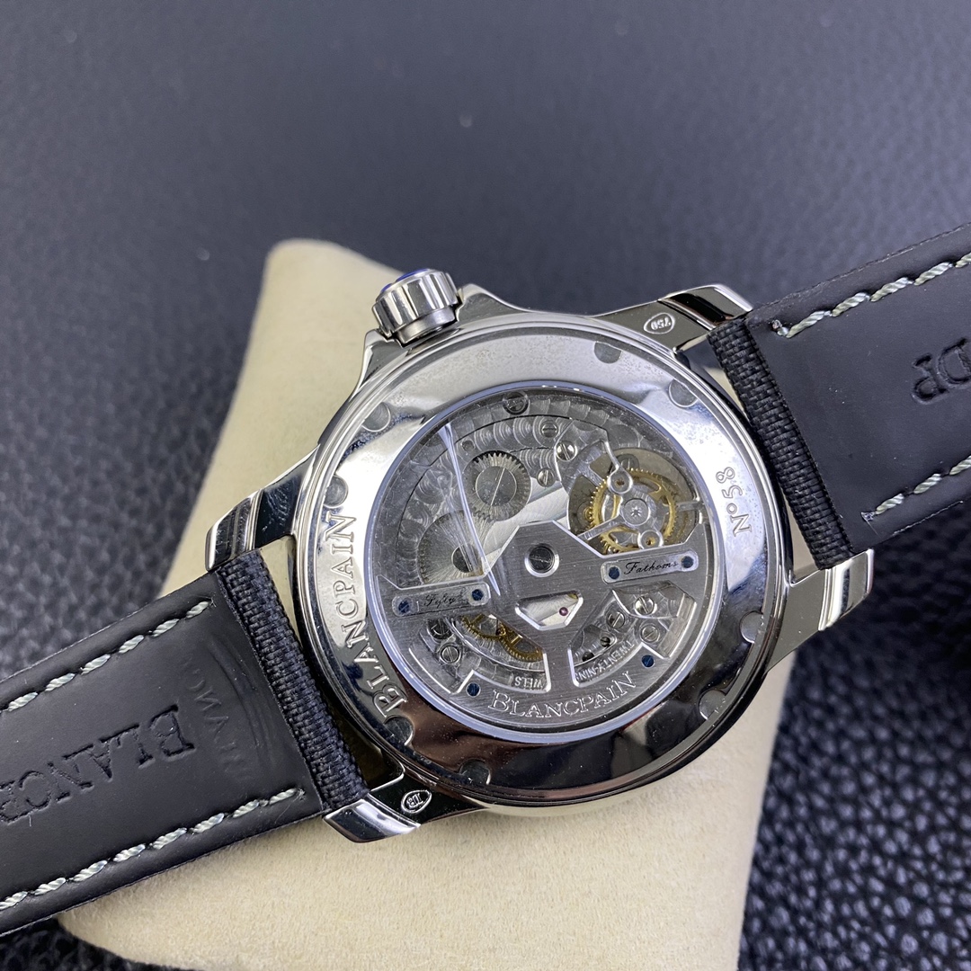 Blancpain Fifty Fathoms Tourbillon Automatic Mechanical Watch - 42mm Case, High Water Resistance, Swiss Made