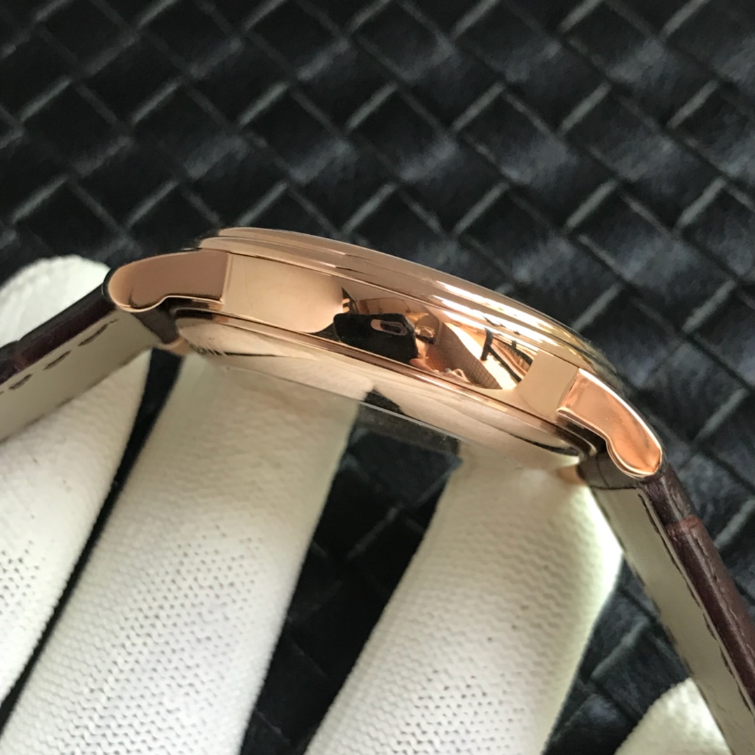 Blancpain Automatic Watch - Rose Gold Case, Enamel Dial, Day-Date Function, Swiss Made