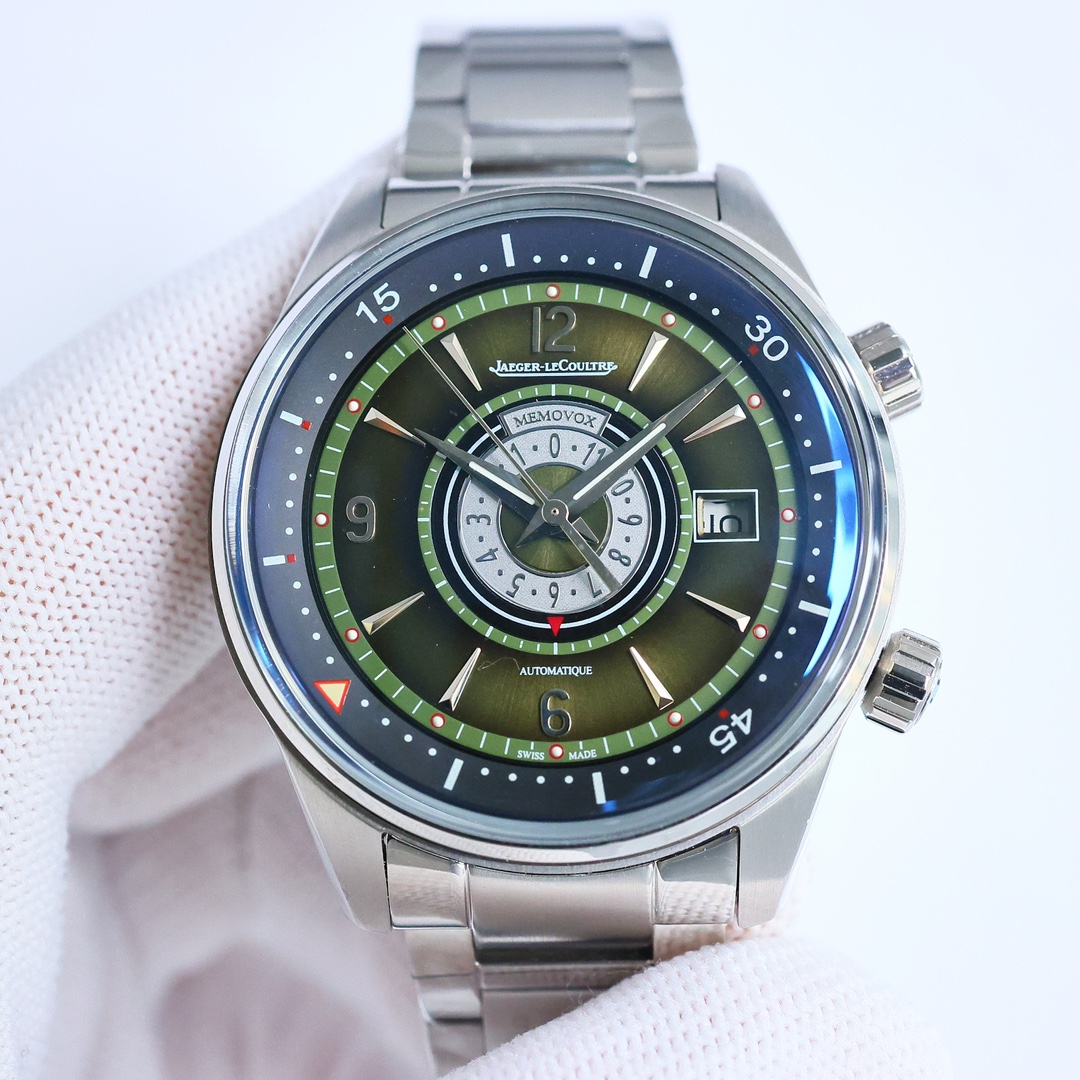 Jaeger-LeCoultre Master Ultra Thin Moon Phase Men's Dress Watch (Q1368420) - 42x13.1mm Case