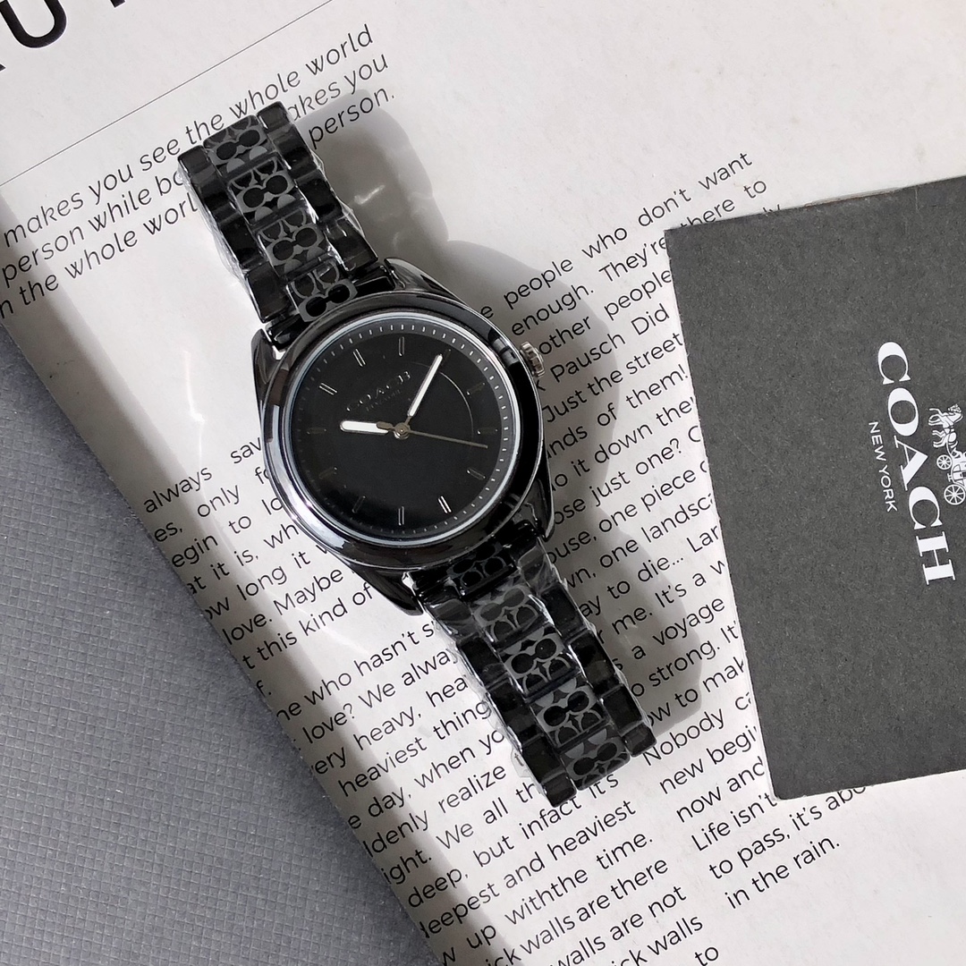 COACH PRESTON Collection Ceramic Watch