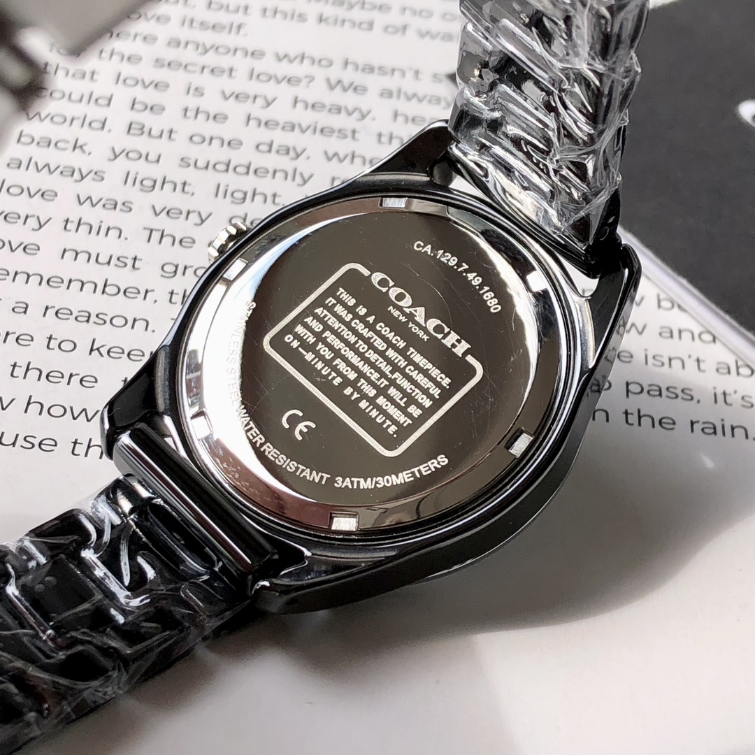 COACH PRESTON Collection Ceramic Watch