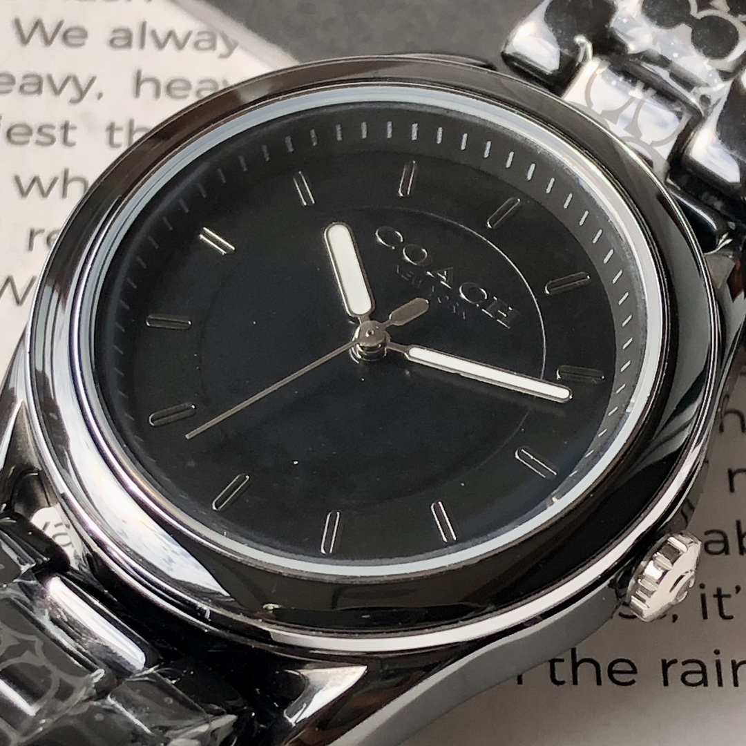 COACH PRESTON Collection Ceramic Watch