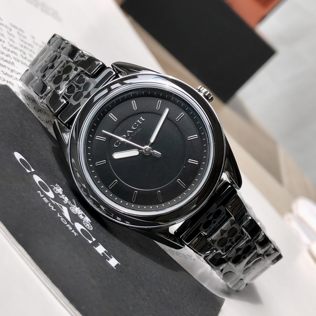 COACH PRESTON Collection Ceramic Watch