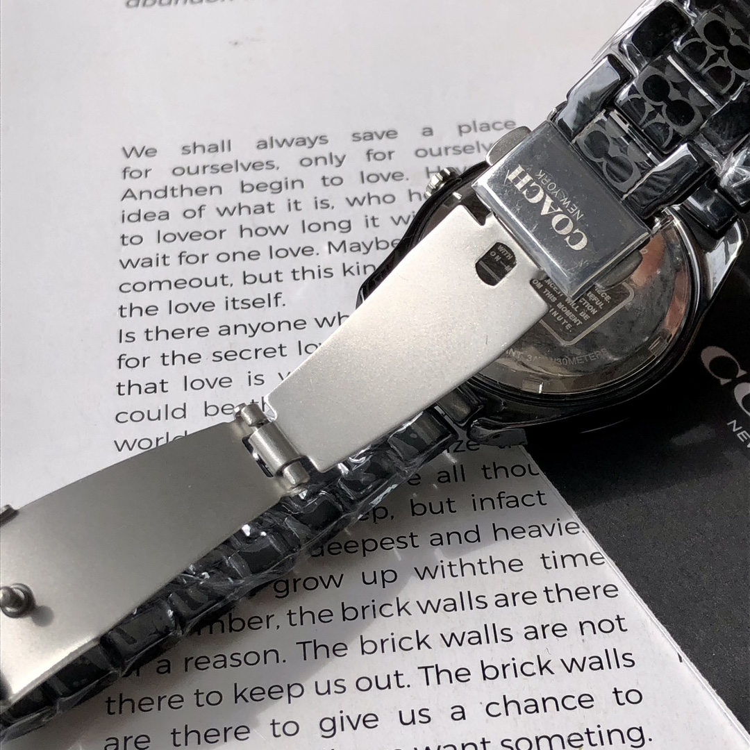 COACH PRESTON Collection Ceramic Watch