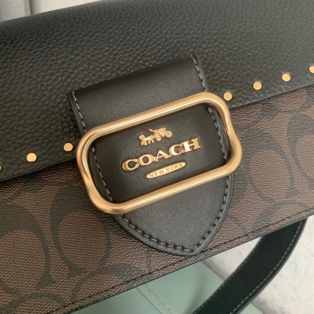 COACH Color-Block Classic Women's Bag CE563