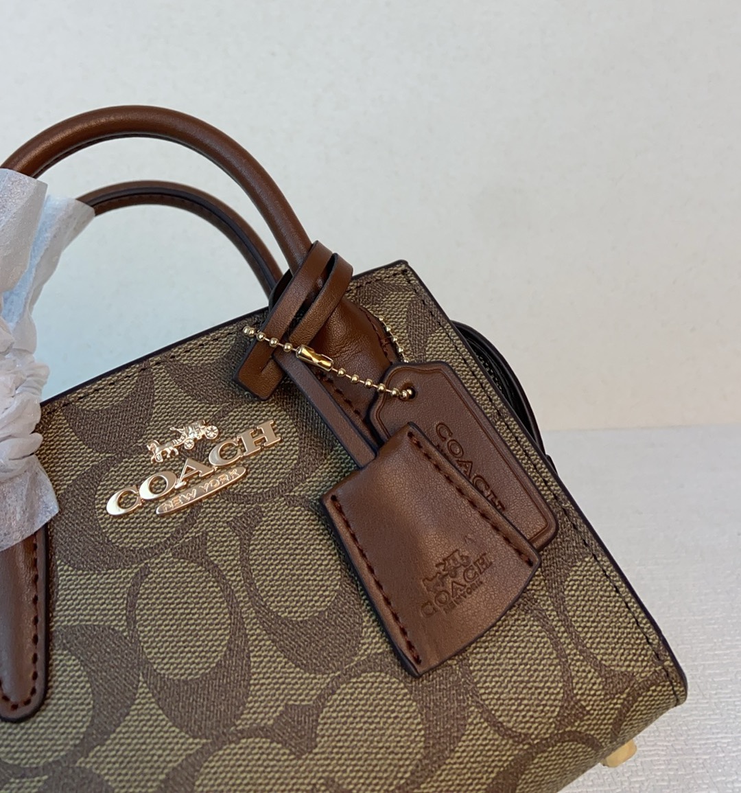 COACH Andrea Mini Top-Handle Crossbody Bag CO975