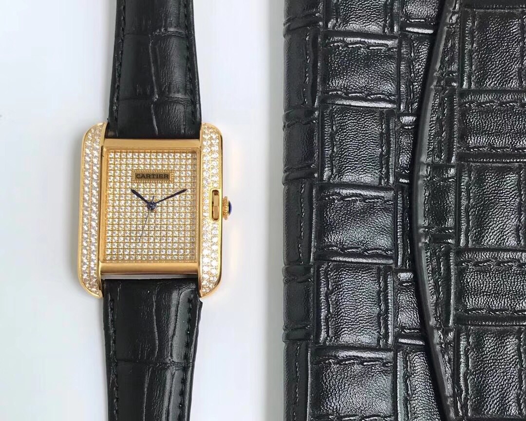 Cartier Tank Stardust Automatic 35mm × 11mm – Luxury 316L Steel Men’s Watch with Sapphire Crystal, Open Caseback & Enhanced Waterproof Performance