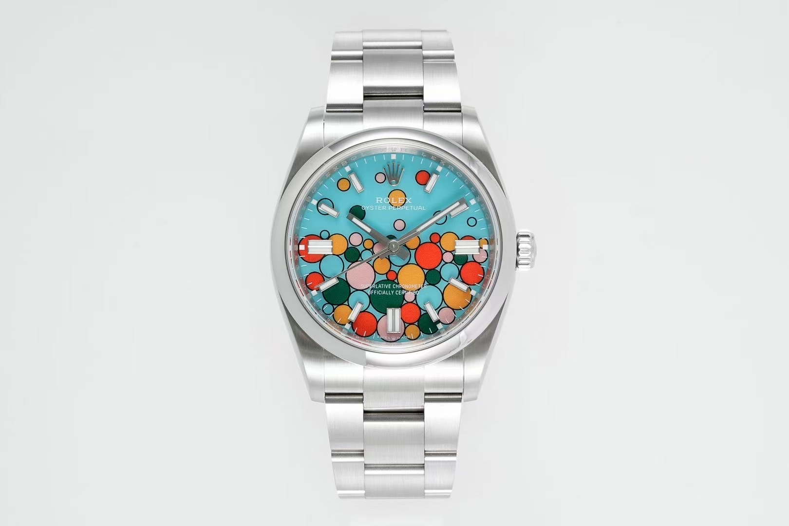 ROLEX Oyster Perpetual｜36mm/41mm Case Diameter 12mm Thickness Cal.3230 Movement 904L Steel Polished Indexes Swiss Ice-Blue Lume Sapphire Crystal