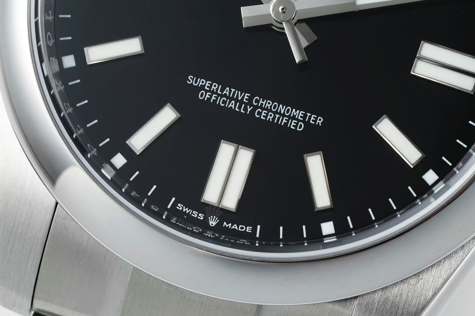 ROLEX Oyster Perpetual｜36mm Case Diameter 12mm Thickness Cal.3230 Movement 904L Steel Polished Indexes Swiss Ice-Blue Lume Sapphire Crystal