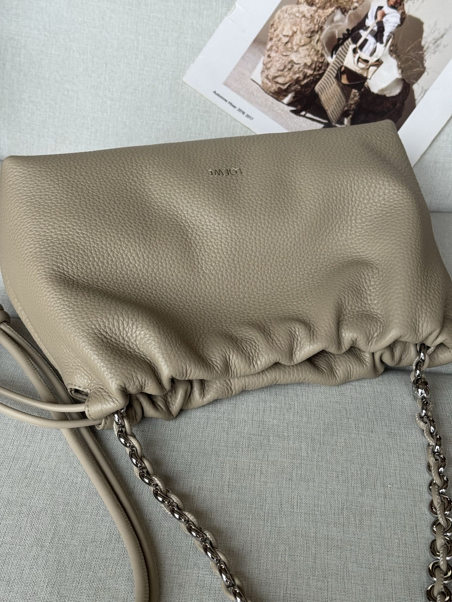 Loewe New Arrival 1774 Medium Grained Cowhide Flamenco