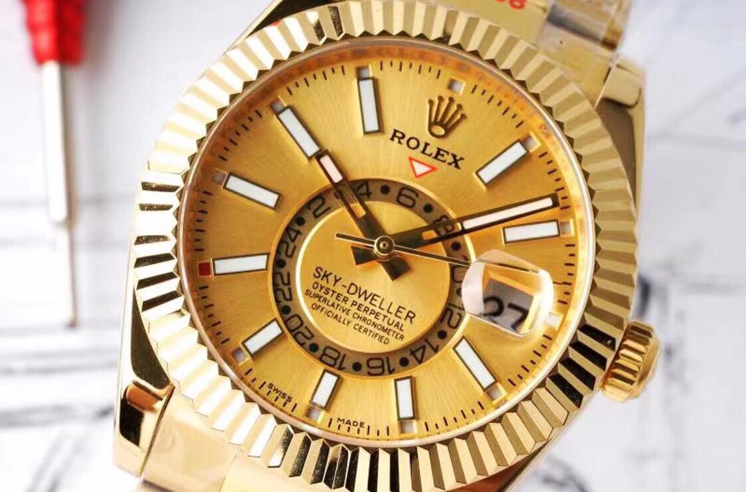 Rolex Sky-Dweller｜42mm Caliber 9001 Automatic Movement AI-developed Month Adjustment System Ring Command Bezel Annual Calendar Dual Time Zone Oyster Steel Bracelet