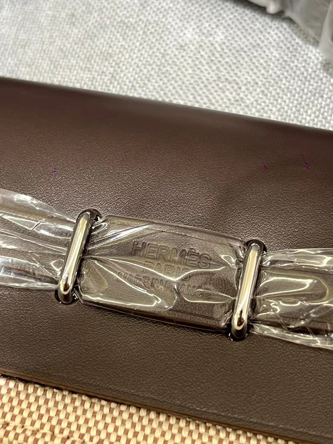 Hermès Model: Mini Herbag Color: Ebony with Silver Hardware Dimensions: 20*17*7cm