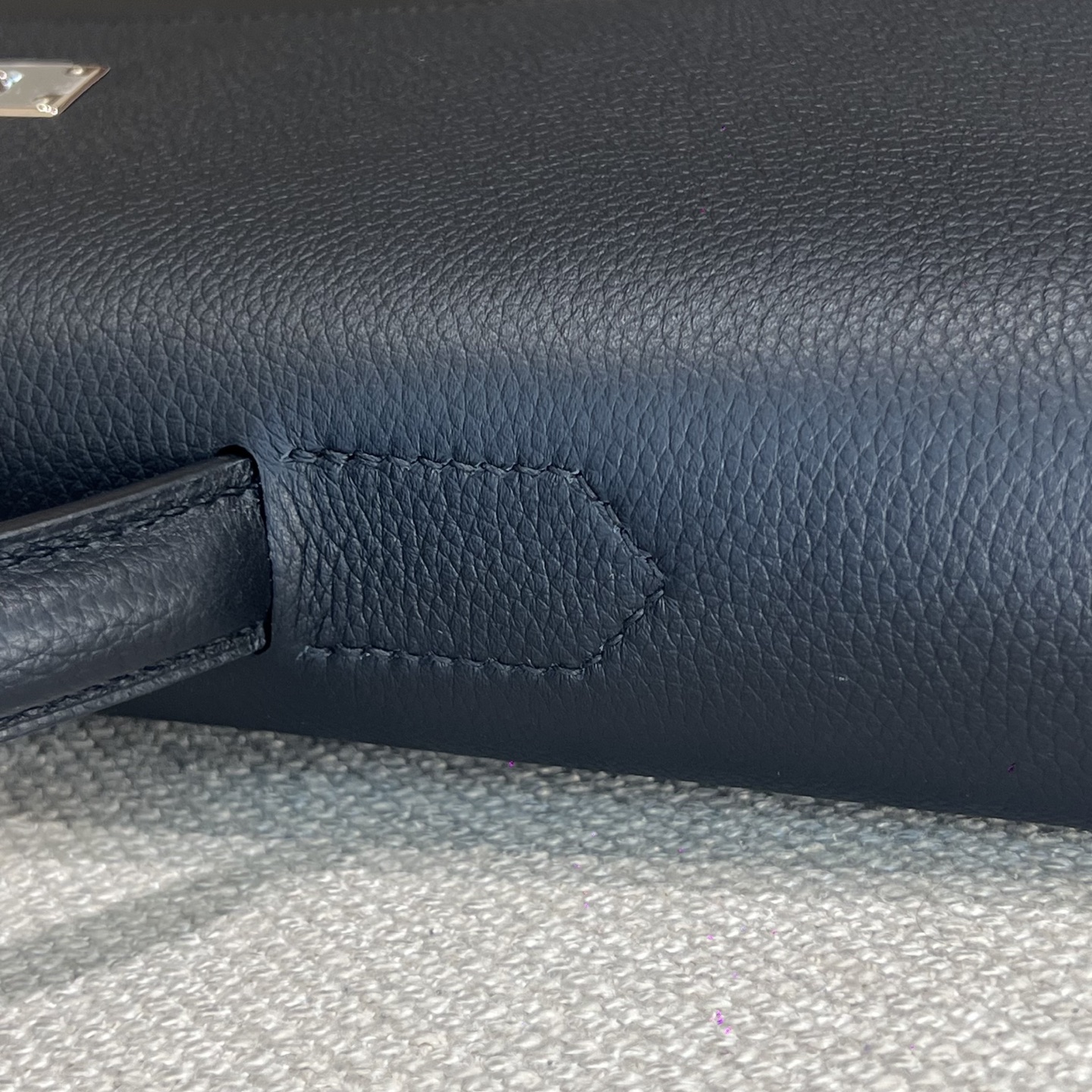 Hermès Model: Depeches 36 Color: Black with silver hardware Dimensions: 36.6cm x 29cm x 5cm