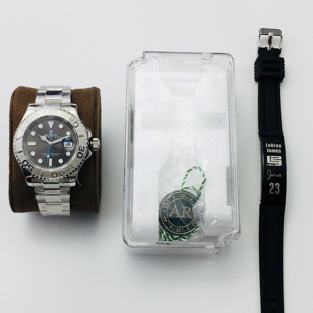 Rolex Yacht-Master 40mm AR Factory V2 Upgrade Version｜904L Steel Stamped Ceramic Bezel Sunburst Dial Sapphire Crystal Fold-over Clasp