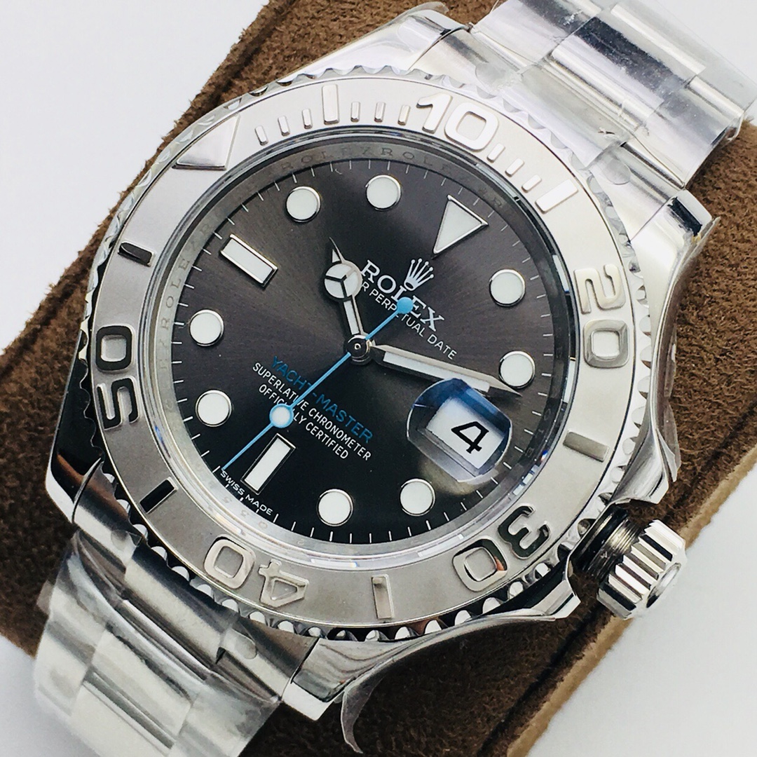 Rolex Yacht-Master 40mm AR Factory V2 Upgrade Version｜904L Steel Stamped Ceramic Bezel Sunburst Dial Sapphire Crystal Fold-over Clasp